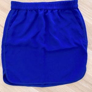 JCrew Blue Skirt
